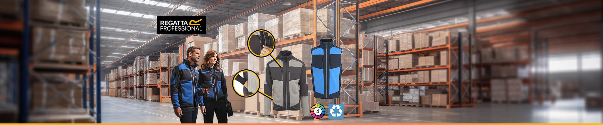 Workwear neu gedacht! Die E-Volve Serie von Regatta im Musterset kennenlernen