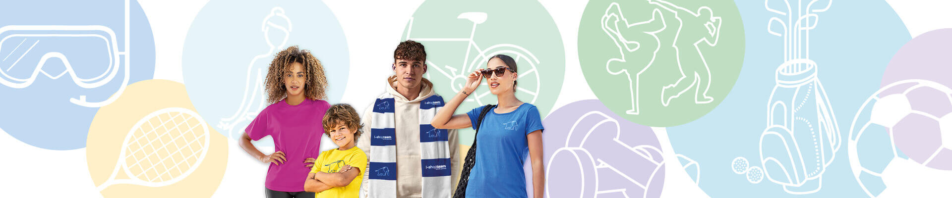 Udstyr til eventpersonale, trykforlæg og merchandising til sportsbegivenheder fra én leverandør