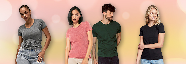 Combed cotton T-shirts